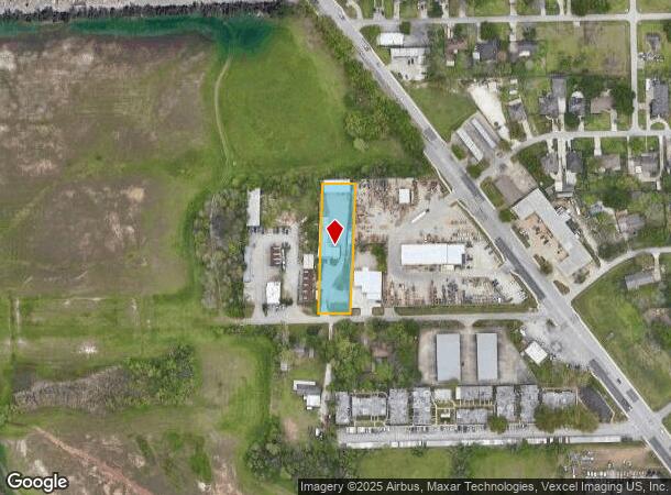  6921 Red Bluff Rd, Pasadena, TX Parcel Map