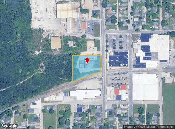  2601 S Walnut St, Muncie, IN Parcel Map