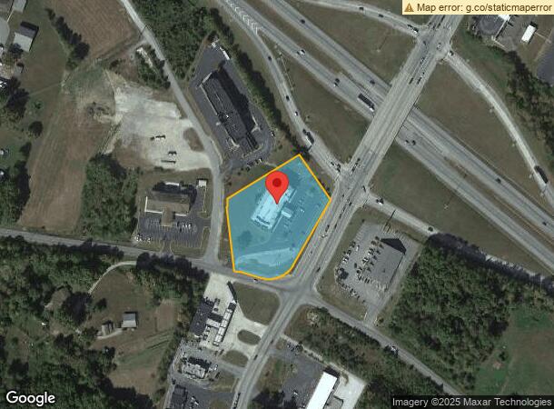  2581 E First St, Crossville, TN Parcel Map