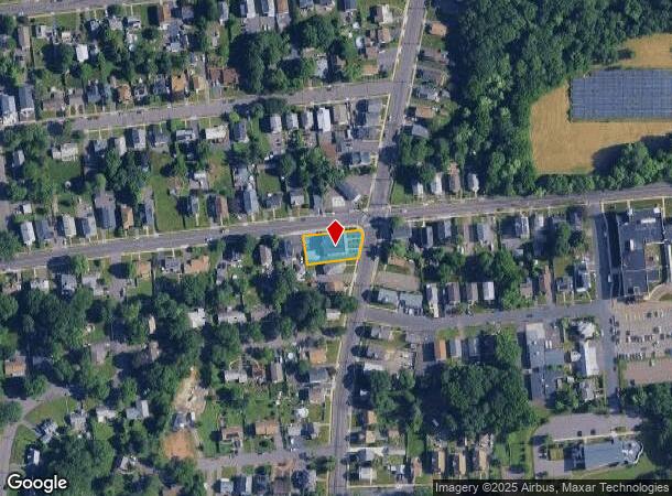  1480 Corbin Ave, New Britain, CT Parcel Map