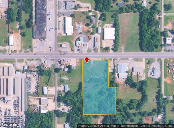  11020 Ne 23Rd St, Choctaw, OK Parcel Map