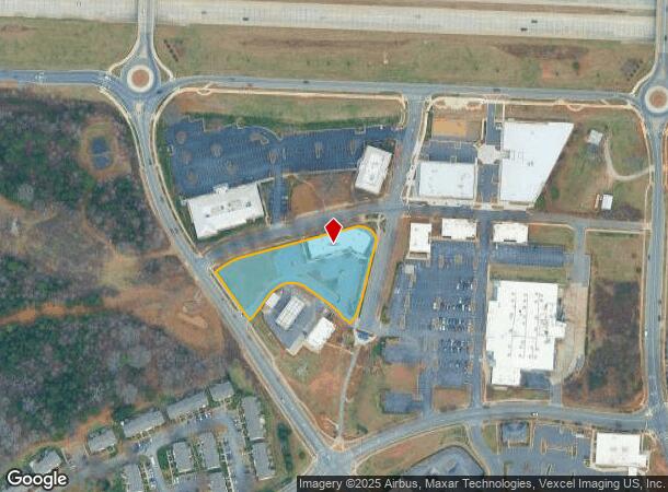  9350 Prosperity Crossing Dr, Charlotte, NC Parcel Map
