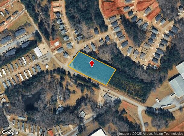 W Airport Rd, Cornelia, GA Parcel Map
