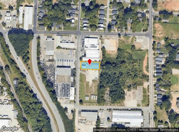  1415 S Bloodworth St, Raleigh, NC Parcel Map