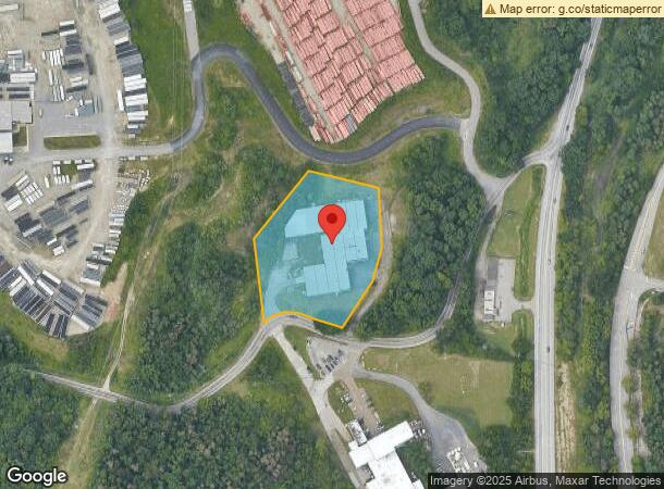  1120 Robb Hill Rd, Oakdale, PA Parcel Map