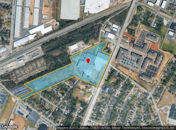 1621 15Th St, Augusta, GA Parcel Map