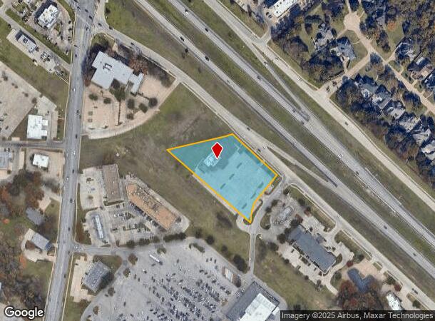  851 Highway 287 N, Mansfield, TX Parcel Map