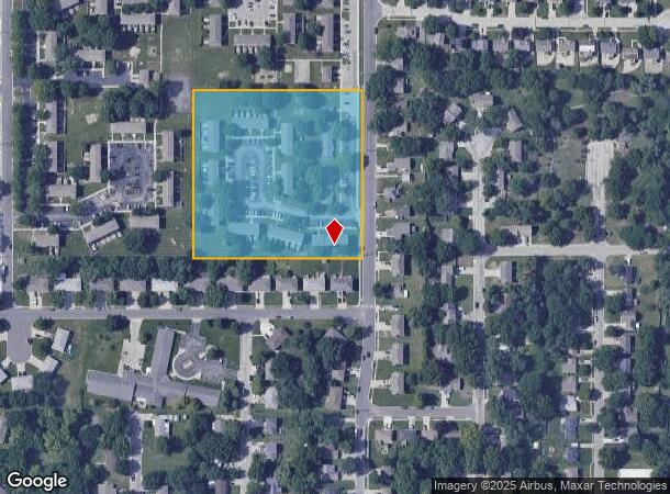 801 N Iowa St, Olathe, KS Parcel Map