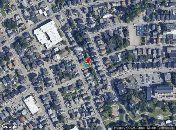  91 Washington St, Central Falls, RI Parcel Map