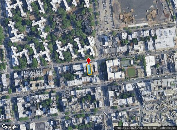 210 Scholes St, Brooklyn, NY Parcel Map