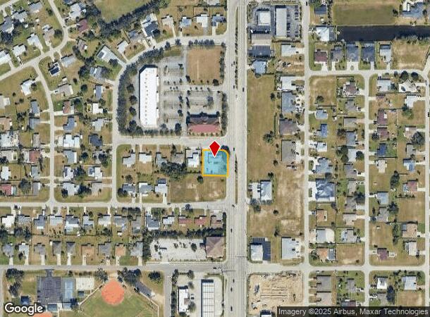  410 Del Prado Blvd N, Cape Coral, FL Parcel Map