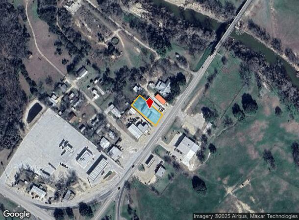 412 W Morgan, Meridian, TX Parcel Map