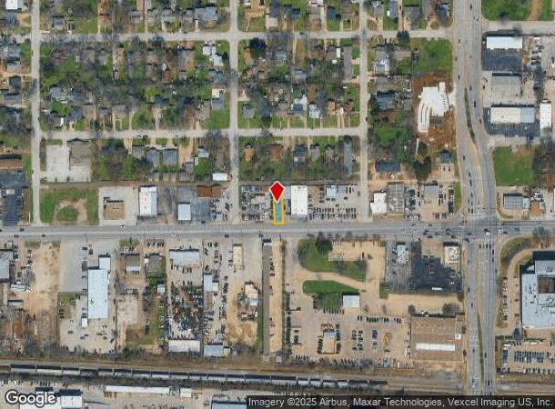  813 W Division St, Arlington, TX Parcel Map
