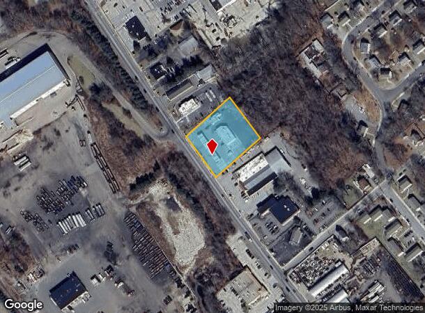  1563 Main St, Willimantic, CT Parcel Map