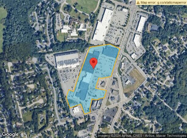  287 Washington St, Attleboro, MA Parcel Map