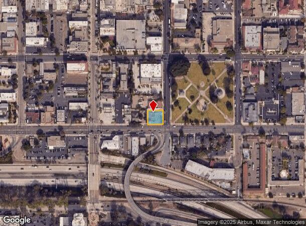  585 E Thompson Blvd, Ventura, CA Parcel Map