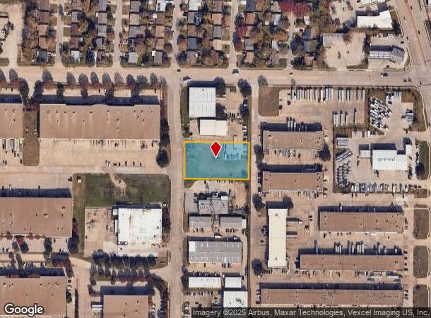 925 Minters Chapel Rd, Euless, TX Parcel Map