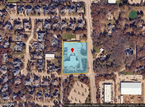 722 S Kimball Ave, Southlake, TX Parcel Map