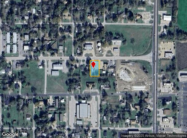  417 E Main St, Quinlan, TX Parcel Map