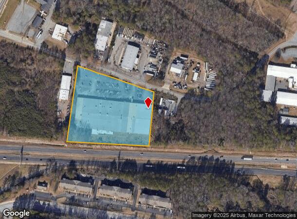  240 Collins Industrial Blvd, Athens, GA Parcel Map