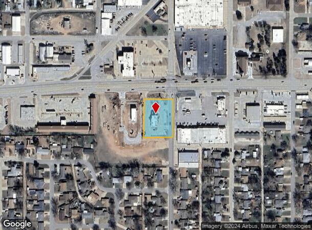  2205 Oklahoma Ave, Woodward, OK Parcel Map