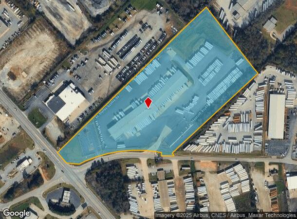 631 Leonard Rd, Duncan, SC Parcel Map