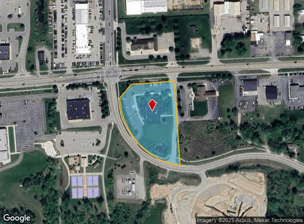 2550 W Main St, Lowell, MI Parcel Map