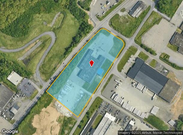  950 N Keyser Ave, Scranton, PA Parcel Map