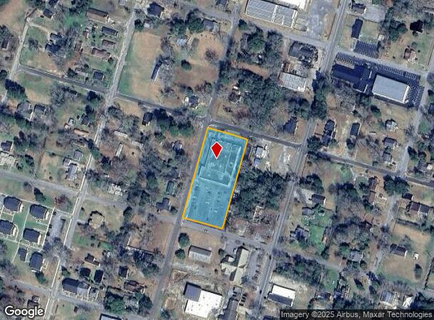 12 W Ashland St, Andrews, SC Parcel Map