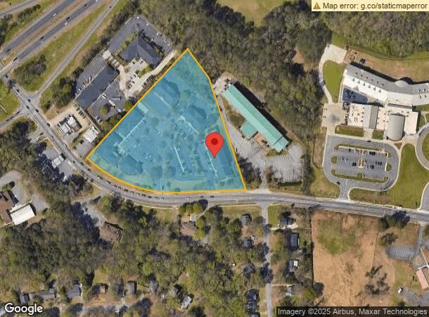  1500 Oglethorpe Ave, Athens, GA Parcel Map