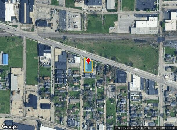  1505 Southeastern Ave, Indianapolis, IN Parcel Map