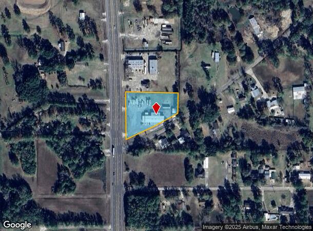 6100 N Highway 105, Vidor, TX Parcel Map
