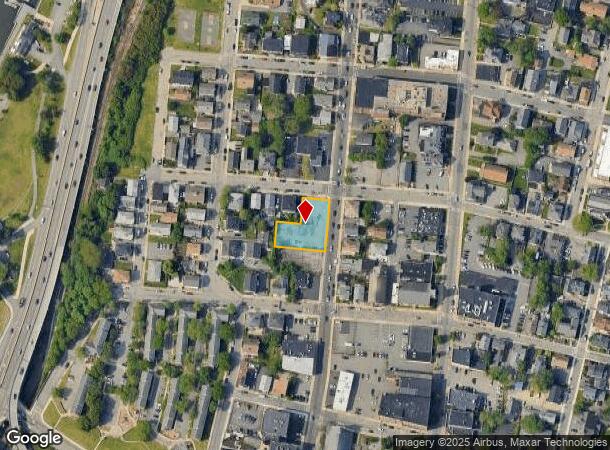  206 Durfee St, Fall River, MA Parcel Map