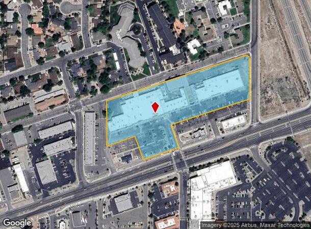  2100 E William St, Carson City, NV Parcel Map
