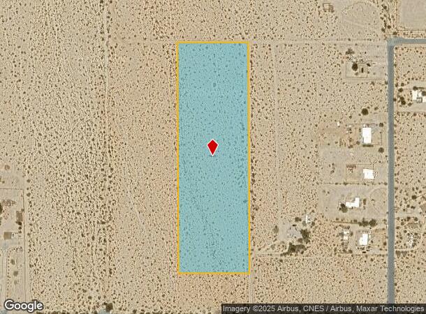  Pine Springs Rd, Twentynine Palms, CA Parcel Map