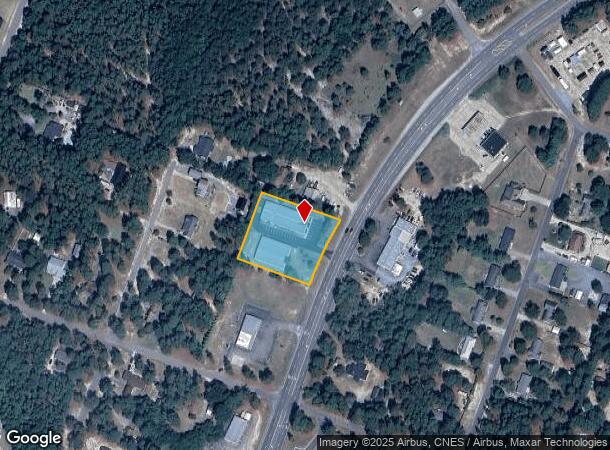 360 N Walnut St, Pinebluff, NC Parcel Map