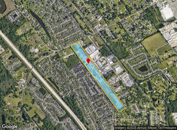  36445 Perkins Rd, Prairieville, LA Parcel Map