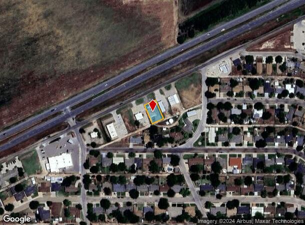  810 Frontage Rd, Idalou, TX Parcel Map