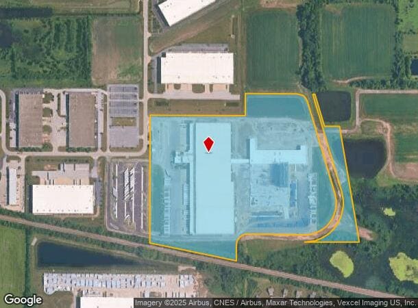 2201 Northwind Pky, Hobart, IN Parcel Map