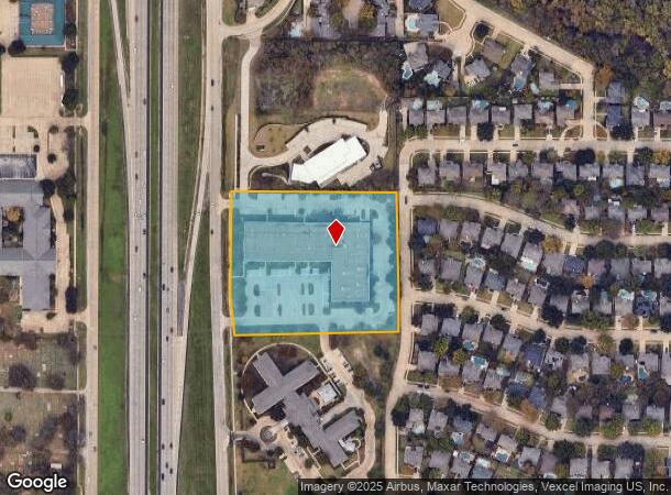  3801 William D Tate Ave, Grapevine, TX Parcel Map