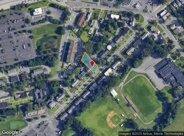  201 Jackson Ave, Schenectady, NY Parcel Map