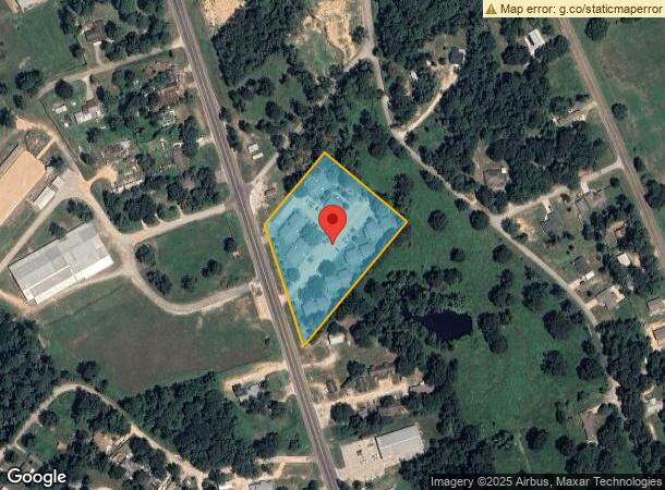  100 Hillside Ter, Coldspring, TX Parcel Map