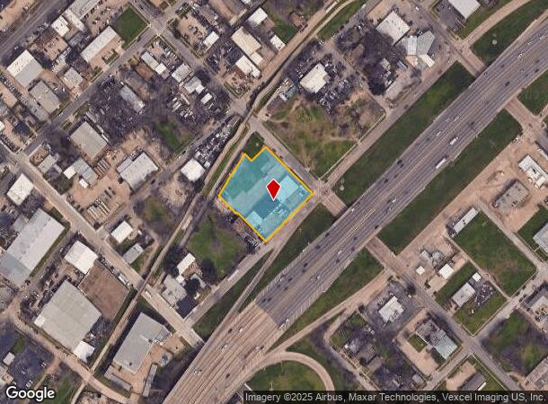  505 S Peak St, Dallas, TX Parcel Map