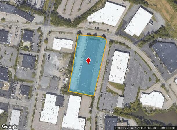 51 Morgan Dr, Norwood, MA Parcel Map