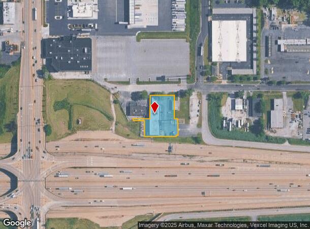  2455 Bernice Rd, Lansing, IL Parcel Map