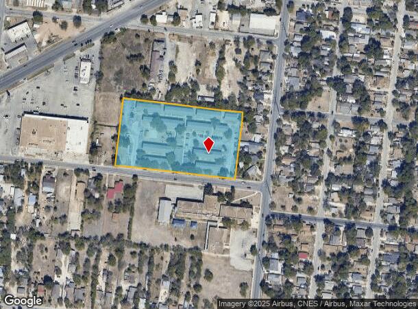5635 W Cesar E Chavez Blvd, San Antonio, TX Parcel Map
