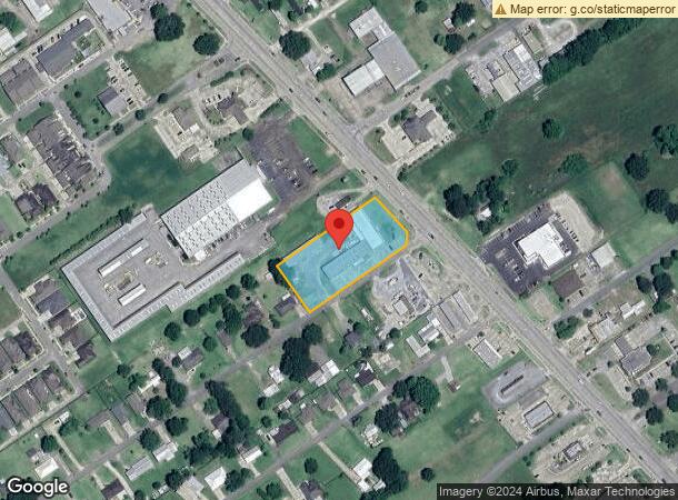  1703 Rees St, Breaux Bridge, LA Parcel Map