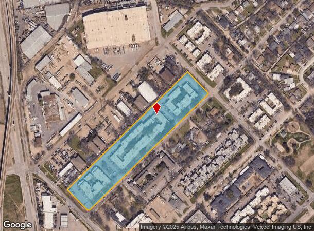  2911 Clydedale Dr, Dallas, TX Parcel Map