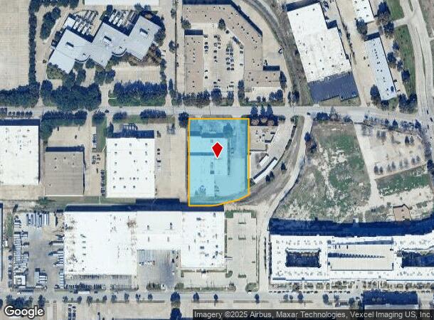  4880 Alpha Rd, Dallas, TX Parcel Map