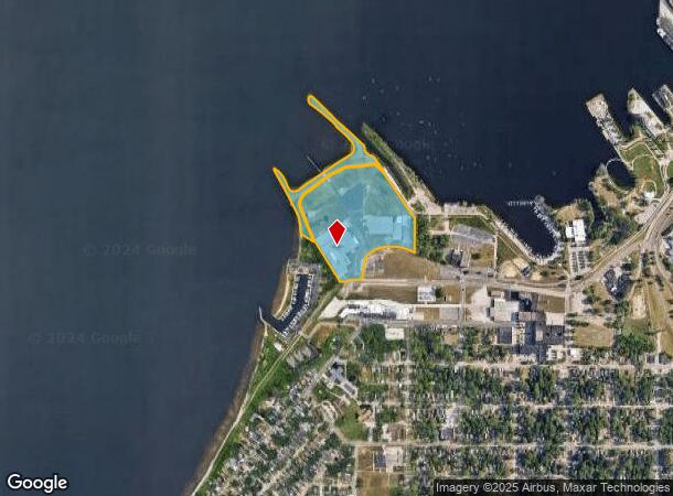  1204 W Western Ave, Muskegon, MI Parcel Map